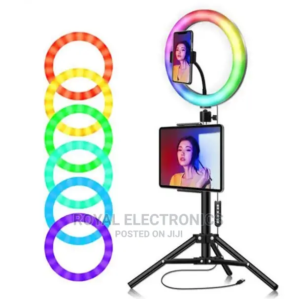 Newly Made RGB LED Ring Light With 12′′ With Stand
