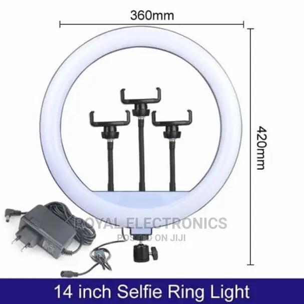 Ring Light 14 Inches With Mirrow and Stand