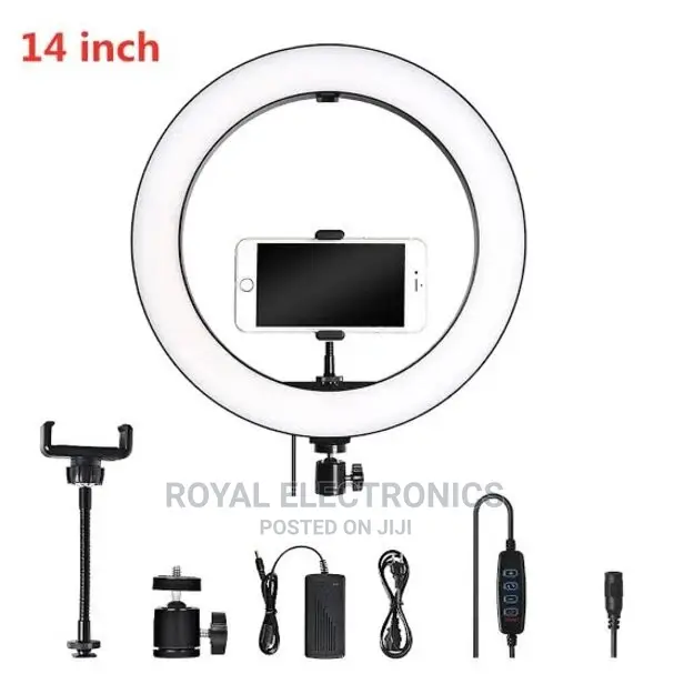 Ordinary Ring Light 14 Inches With Mirrow and Stand