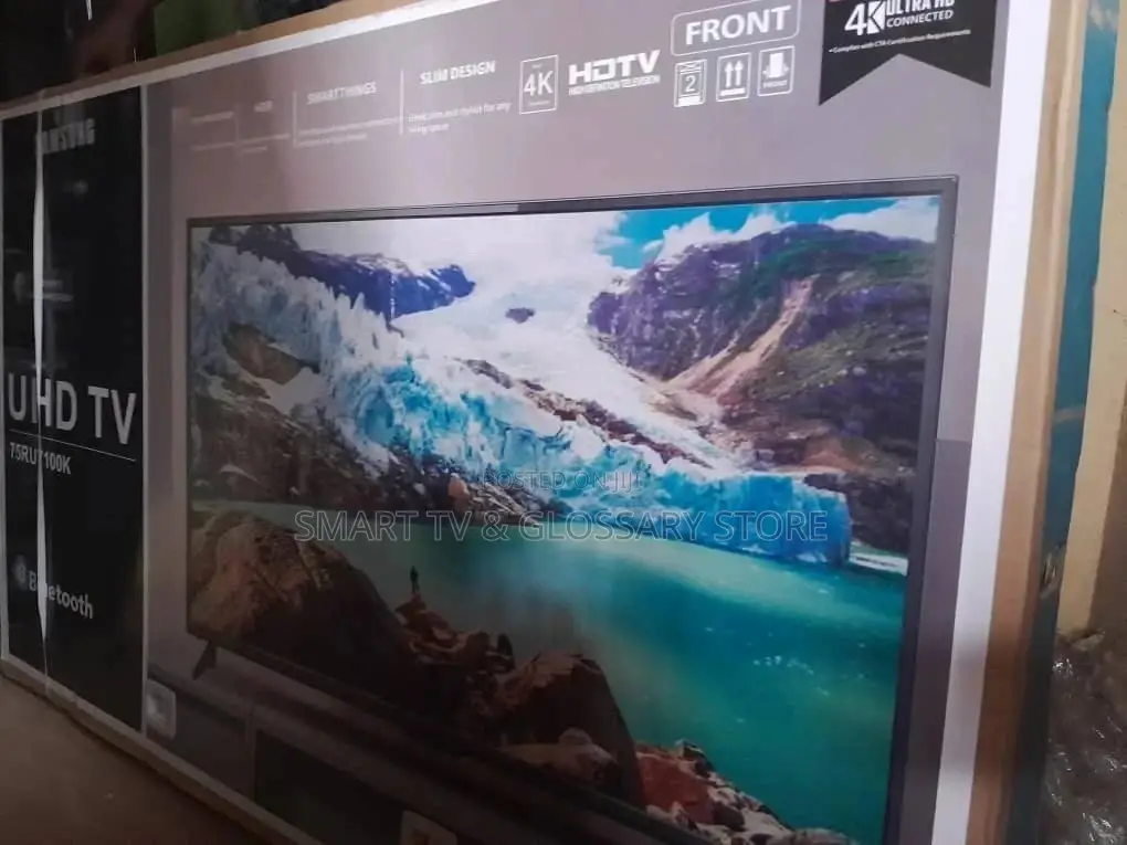 New 75" Samsung Android Smart Tv