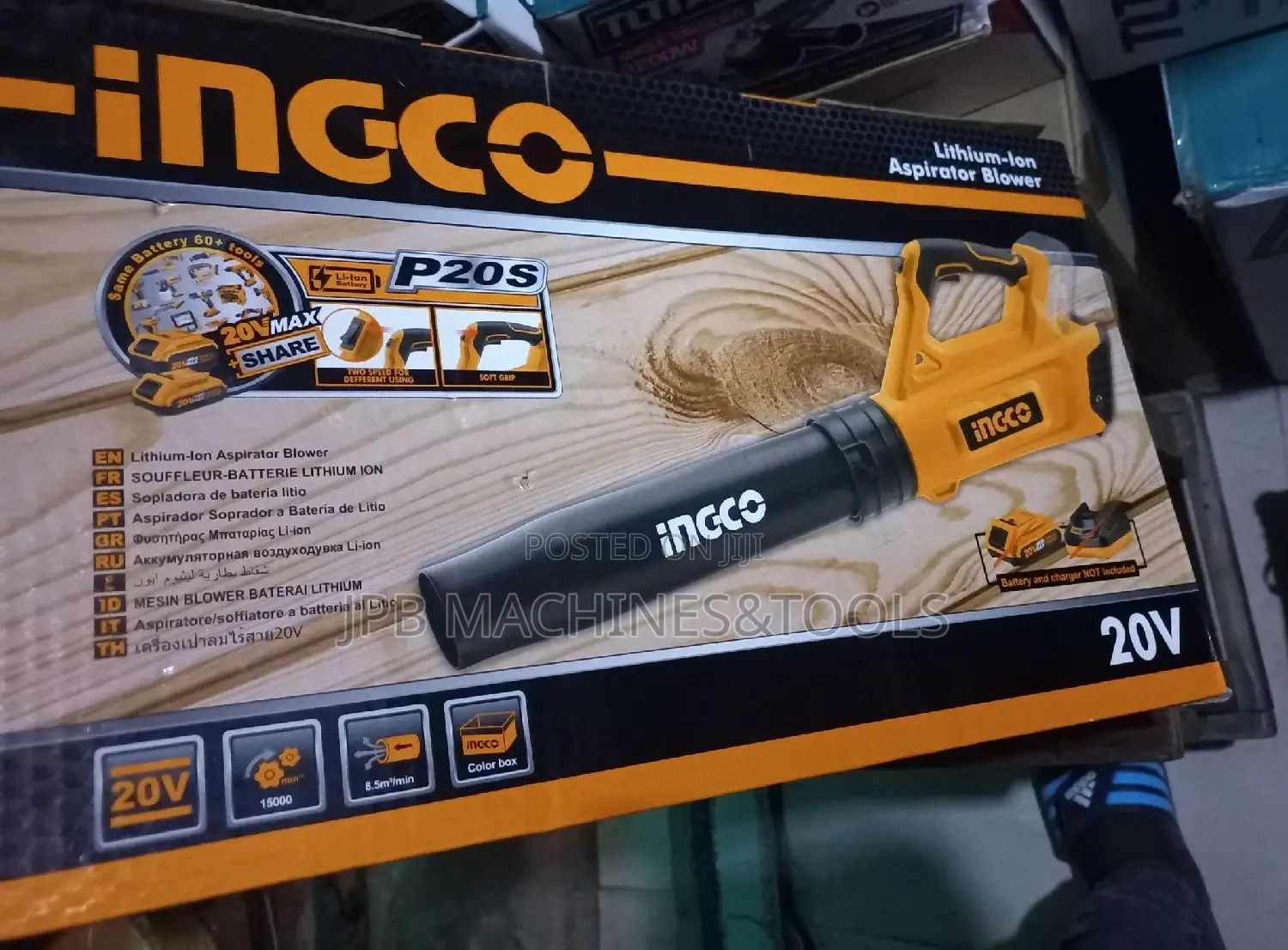 Cordless Air Blower Incgo / Battery Air Blower