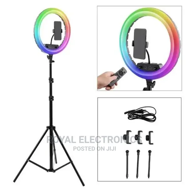 Just Released 14" Inches RGB Led Ringlight With Tripod Stand