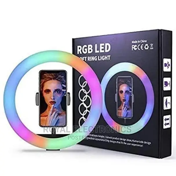 Just Released 14" Inches RGB Led Ringlight With Tripod Stand
