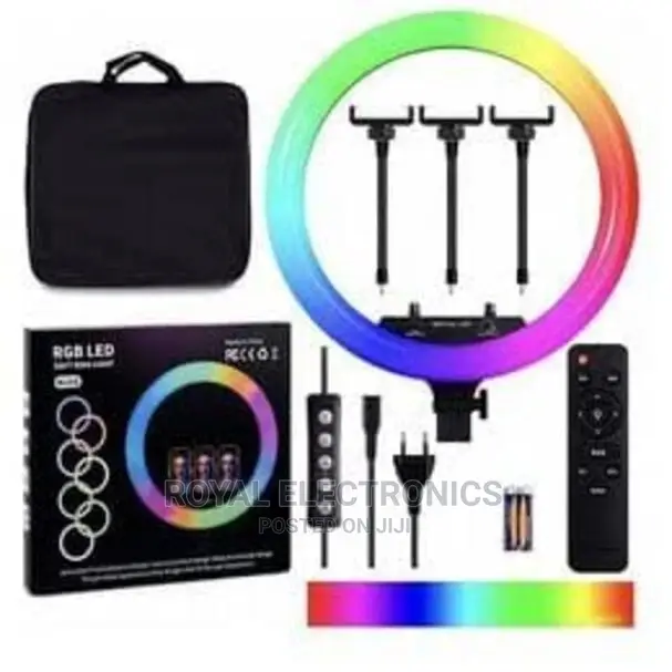 Newly Branded RGB 18-Inches Led Ring Light With Tripod Stand