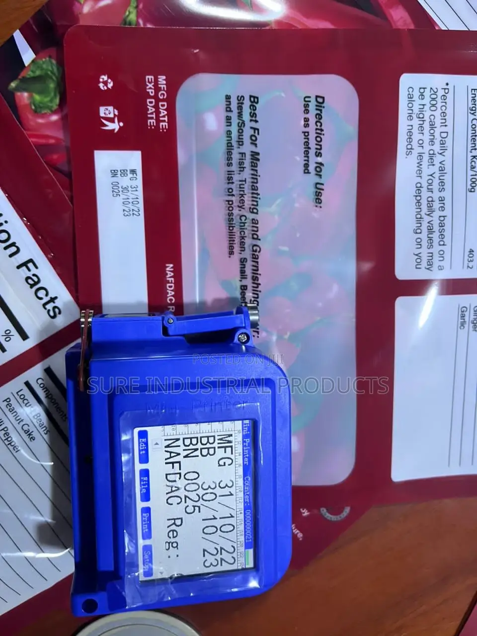 Expiry Date Printing Stamping Batch Date Coding Machine