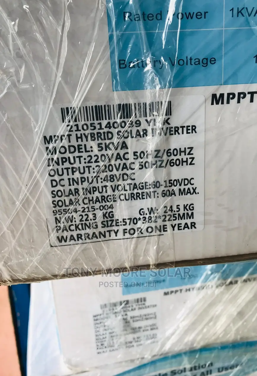 Yohako 5kva 48v Hybrid Inverter
