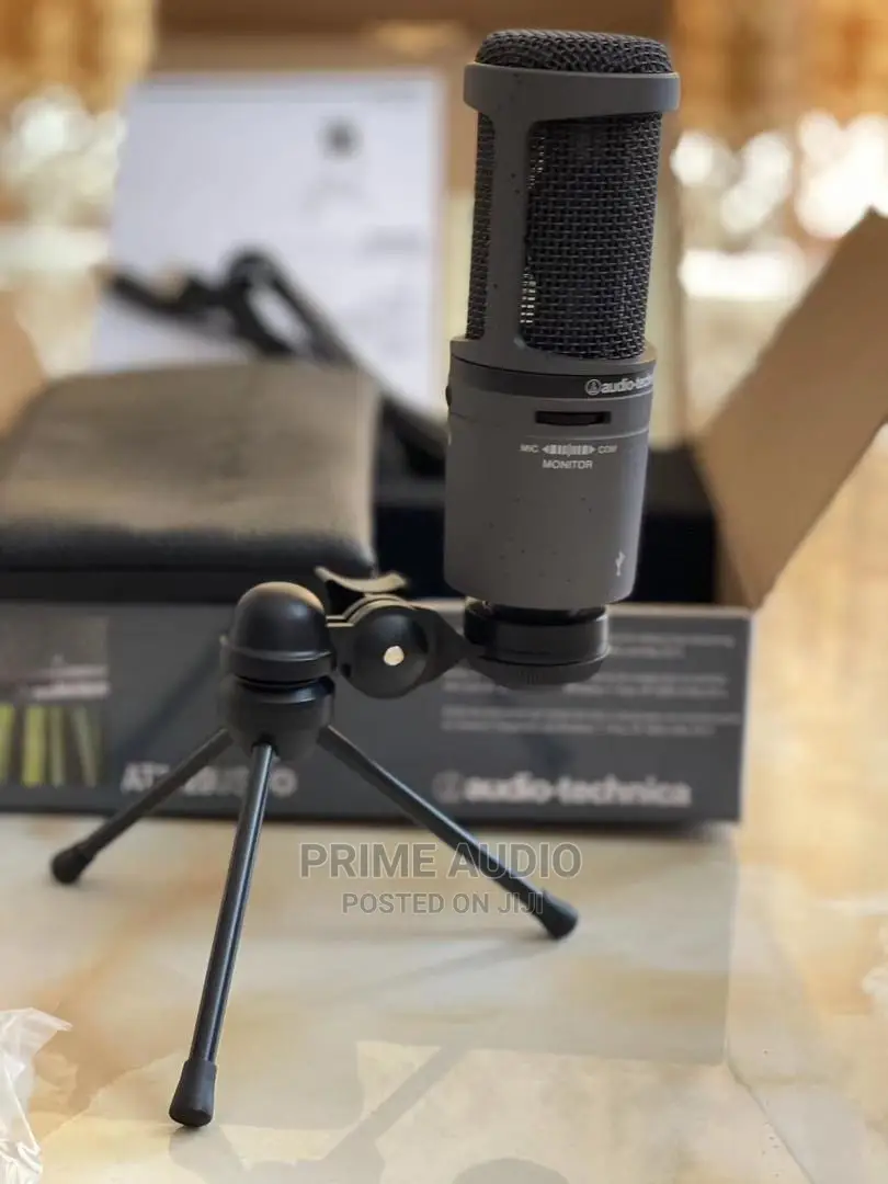 Audio Technica At2020 Studio Condenser Microphone