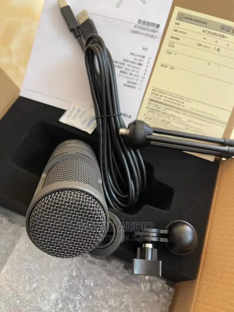 Audio Technica At2020 Studio Condenser Microphone