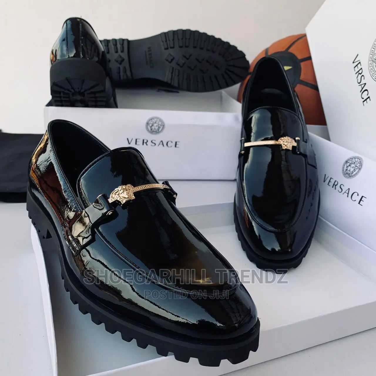 Men's Corporate Patent Shoes