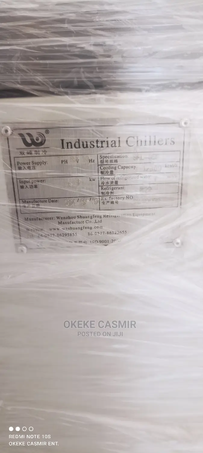 Industrial Chiller 5hp