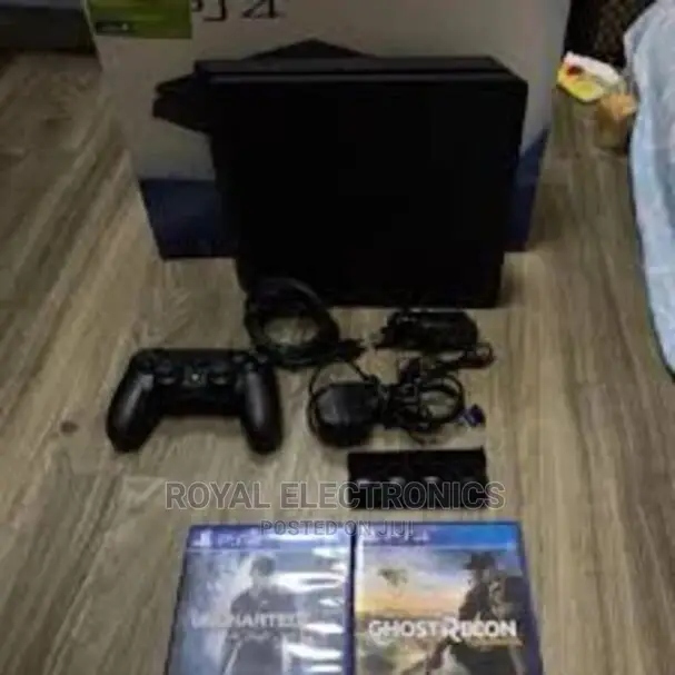 Intact Uk Used Sony Ps4(Slim)+Fifa23+14 Game And Controller