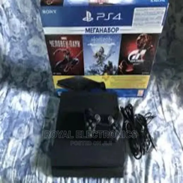 Intact Uk Used Sony Ps4(Slim)+Fifa23+14 Game And Controller