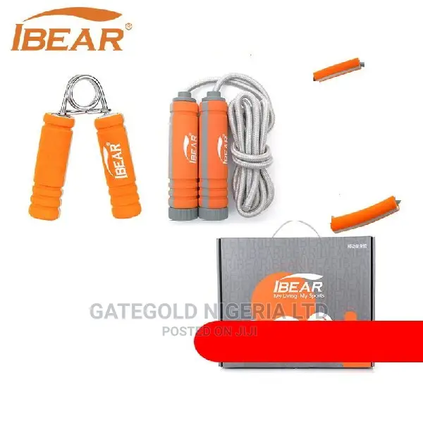 IBEAR Fitness Equipment; Skipping, Hand Grip, Dumbbell