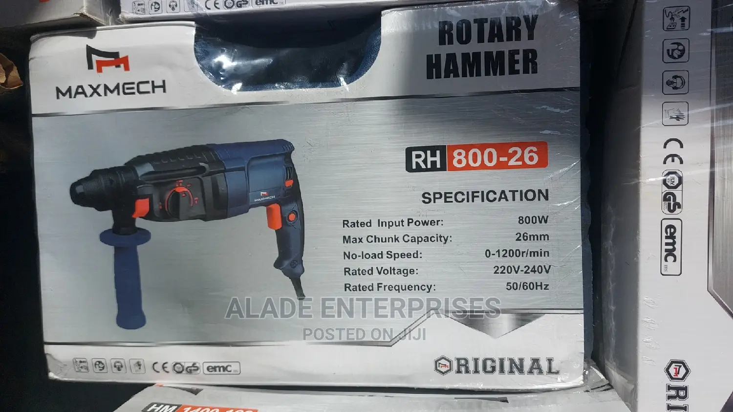 Maxmech Rotary Hammer Rh 800-26