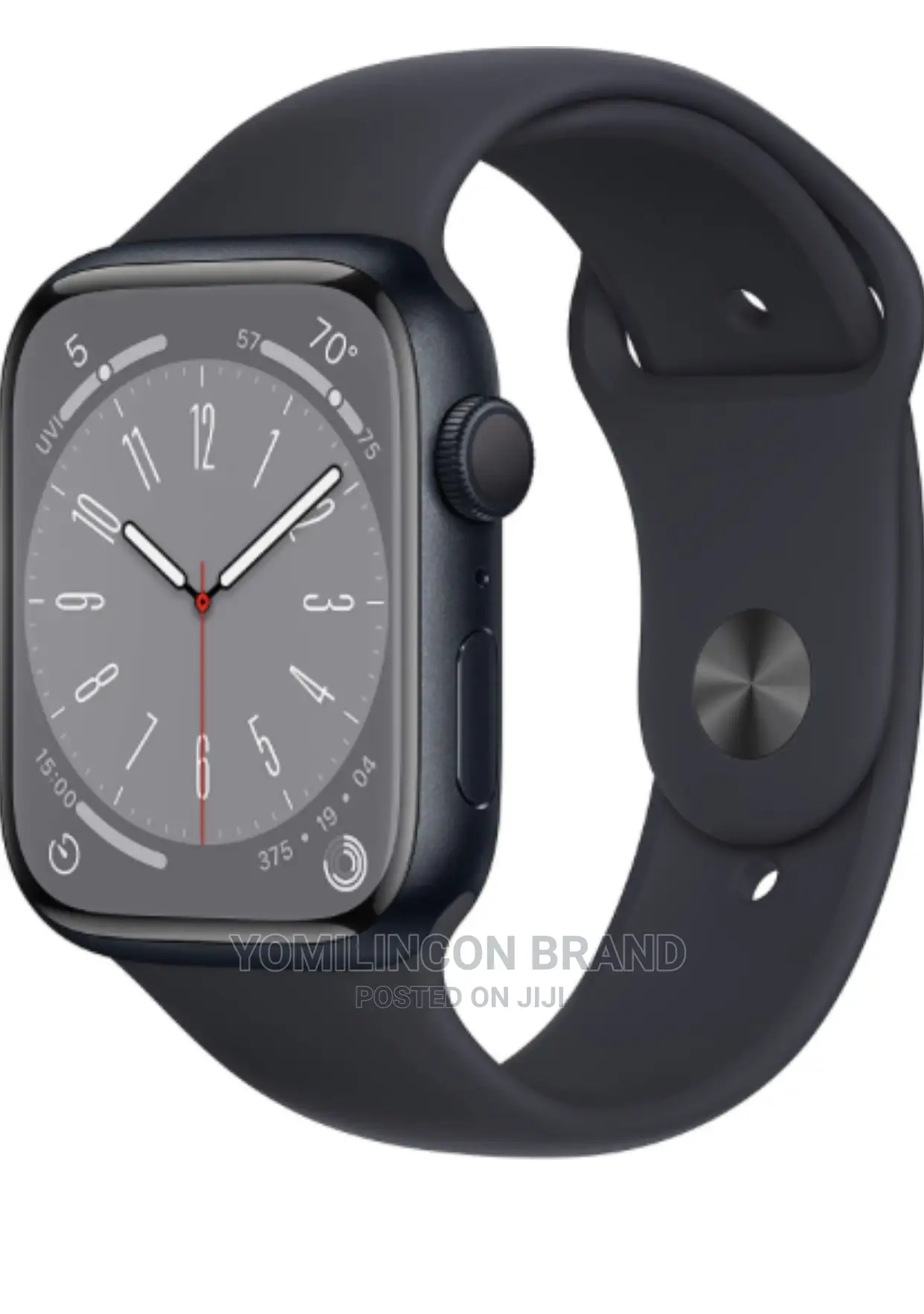 Apple Watch Series 8 GPS 45mm Midnight Aluminium Case.