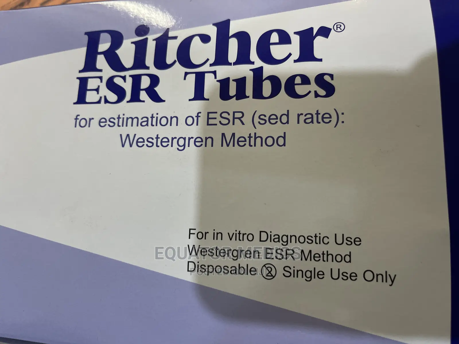 Ritcher ESR Tubes