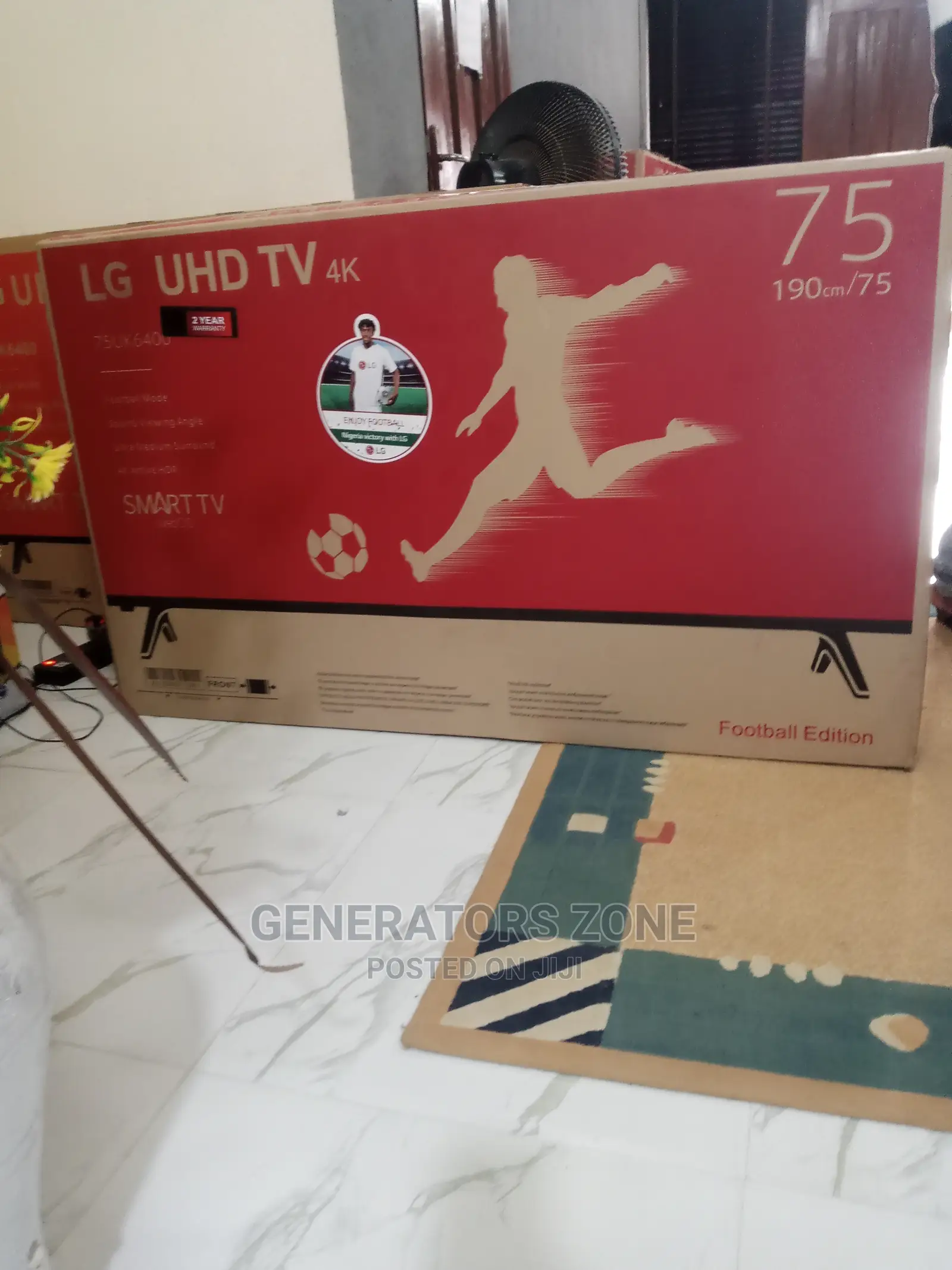 Brand New 75'' Smart TV With 2 Years Warranty