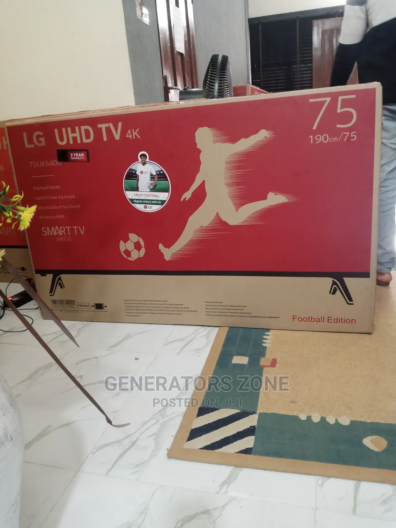Brand New Smart TV With 2 Years Warranty + Youtube, Netflix