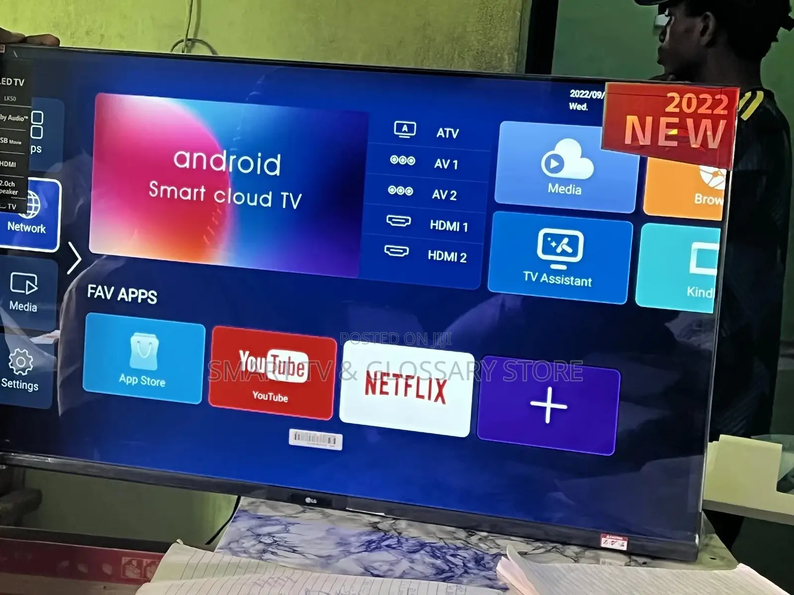 Lg 55 Android Television Wi-Fi and Hotspot Mirror Cast