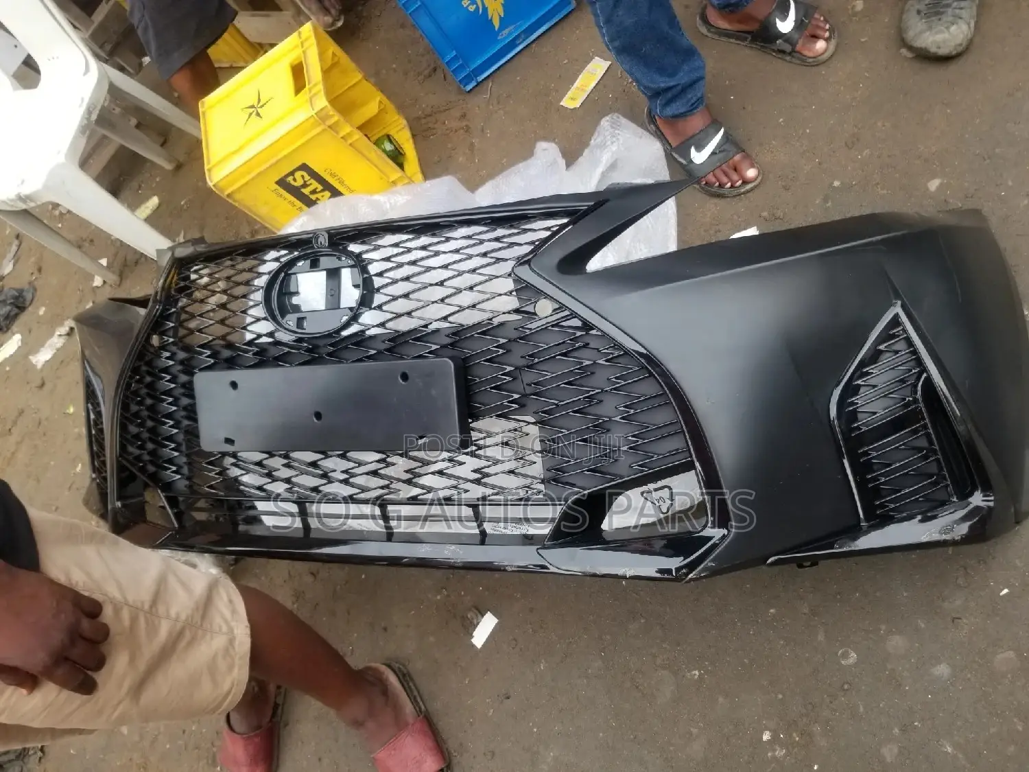 Complete Front Bumper Lexus Is250 2018 Upgrade