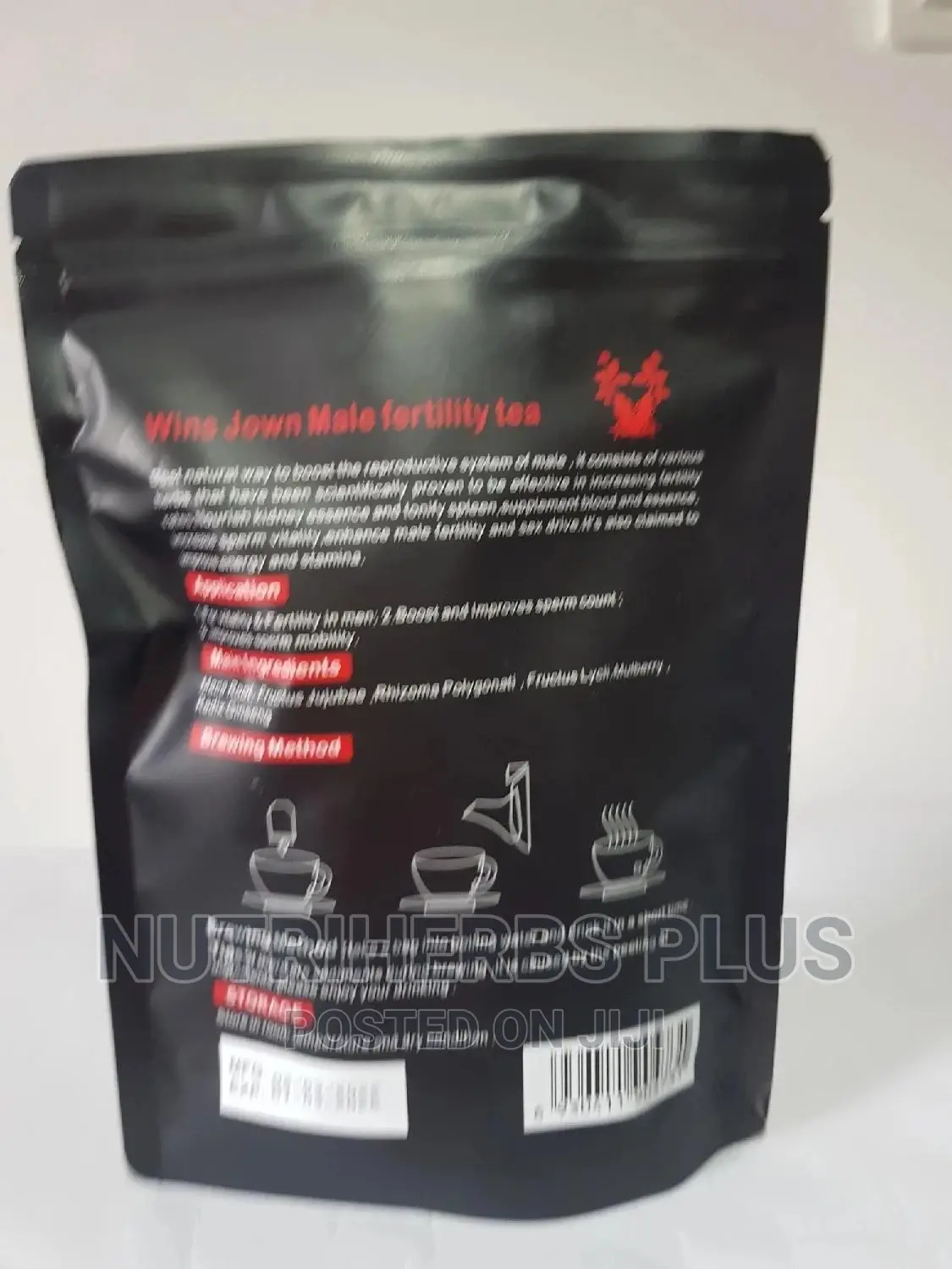 Winstown Male Fertility Tea for Boosting Sperm and Stamina