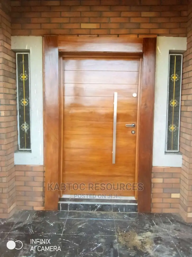 Mahogany Security Door