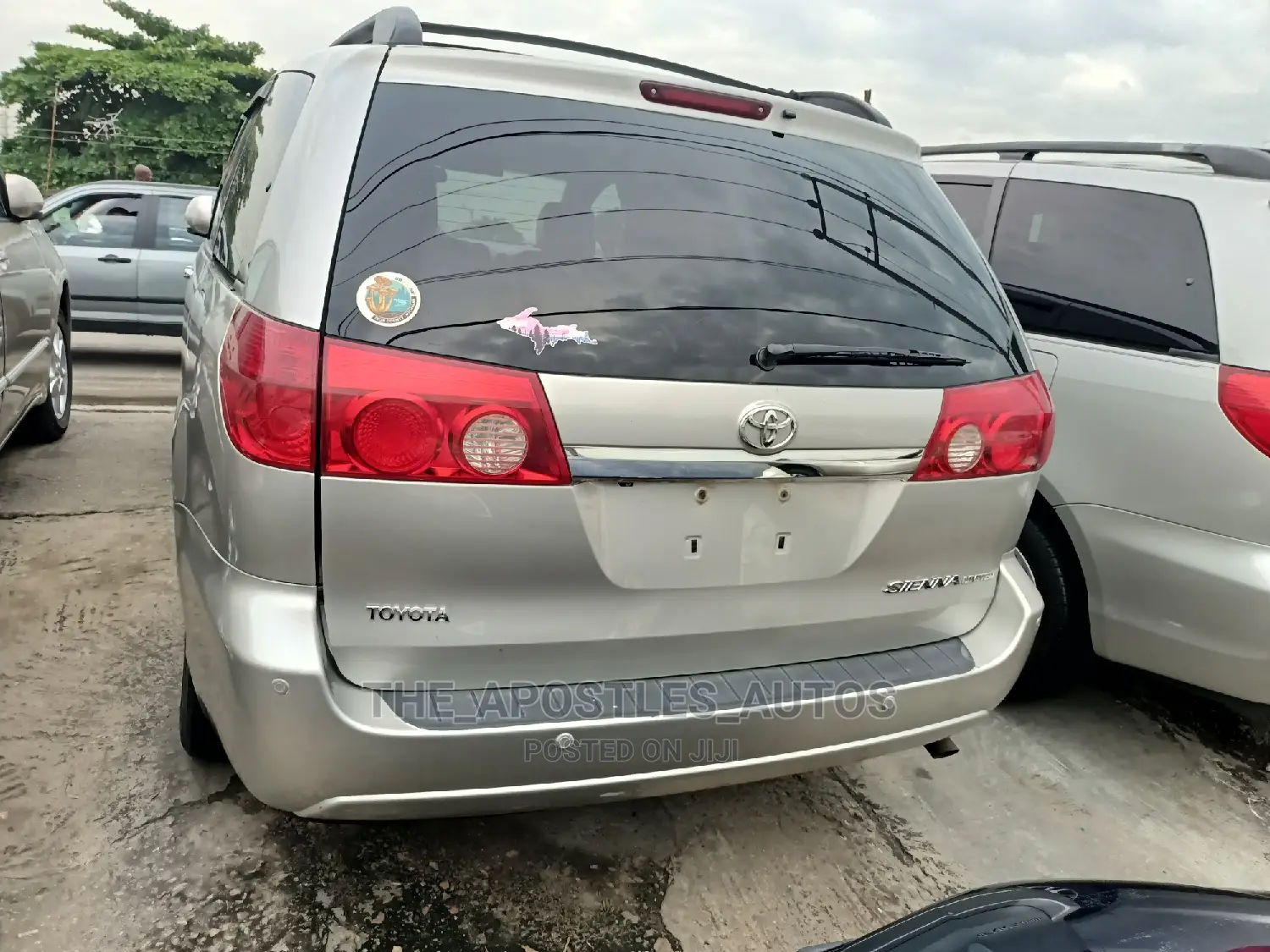 Toyota Sienna XLE Limited 2007 Silver