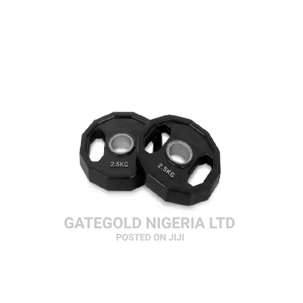P2410B.2.5 Olympic Tri-Grip Rubber Plates 2.5kg (Pair)