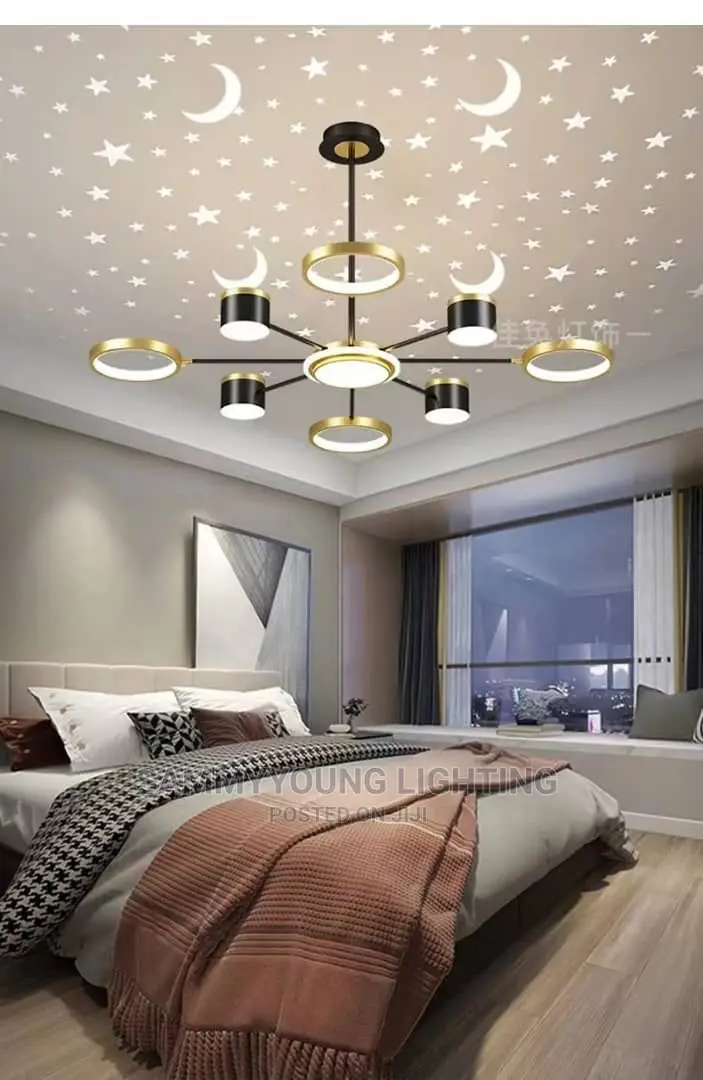 Nordic Moon Chandelier Light
