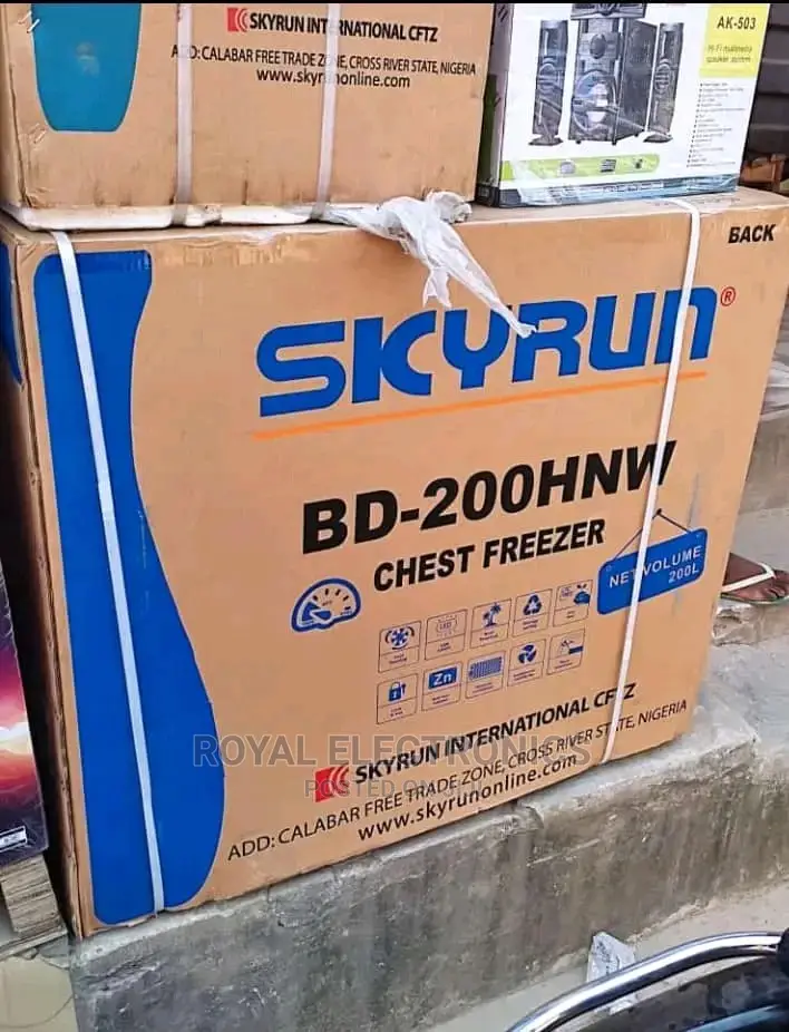 Latest Skyrun(Bd-200hnw) 200 Litres Chest Freezer