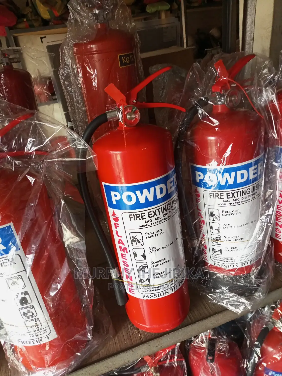 Powder Fire Extinguisher 6kg