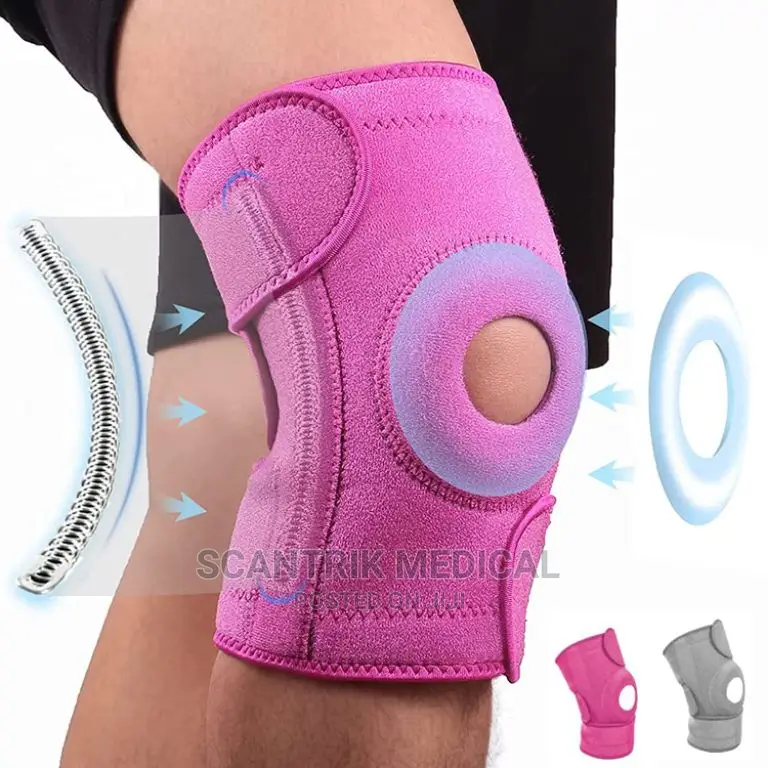 Medical Breathable Open Patella Knee