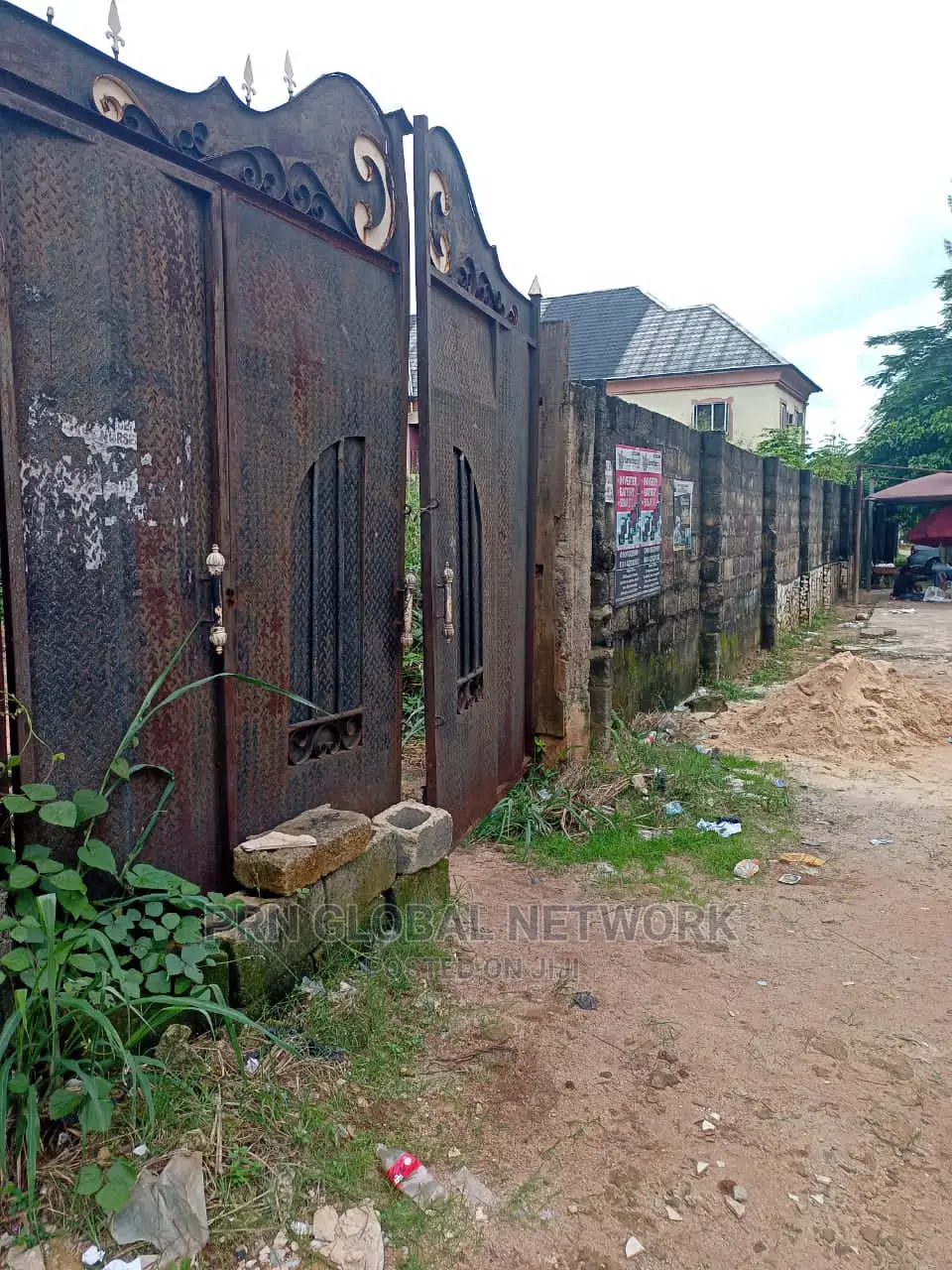 3 Plots of Land Fenced With Gate