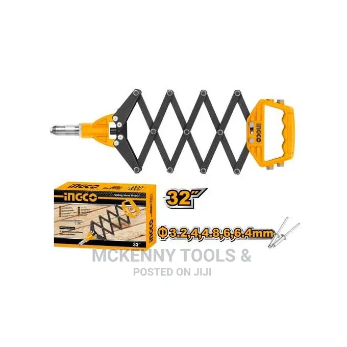 Ingco Pumping Folding Hand Riveter 32"