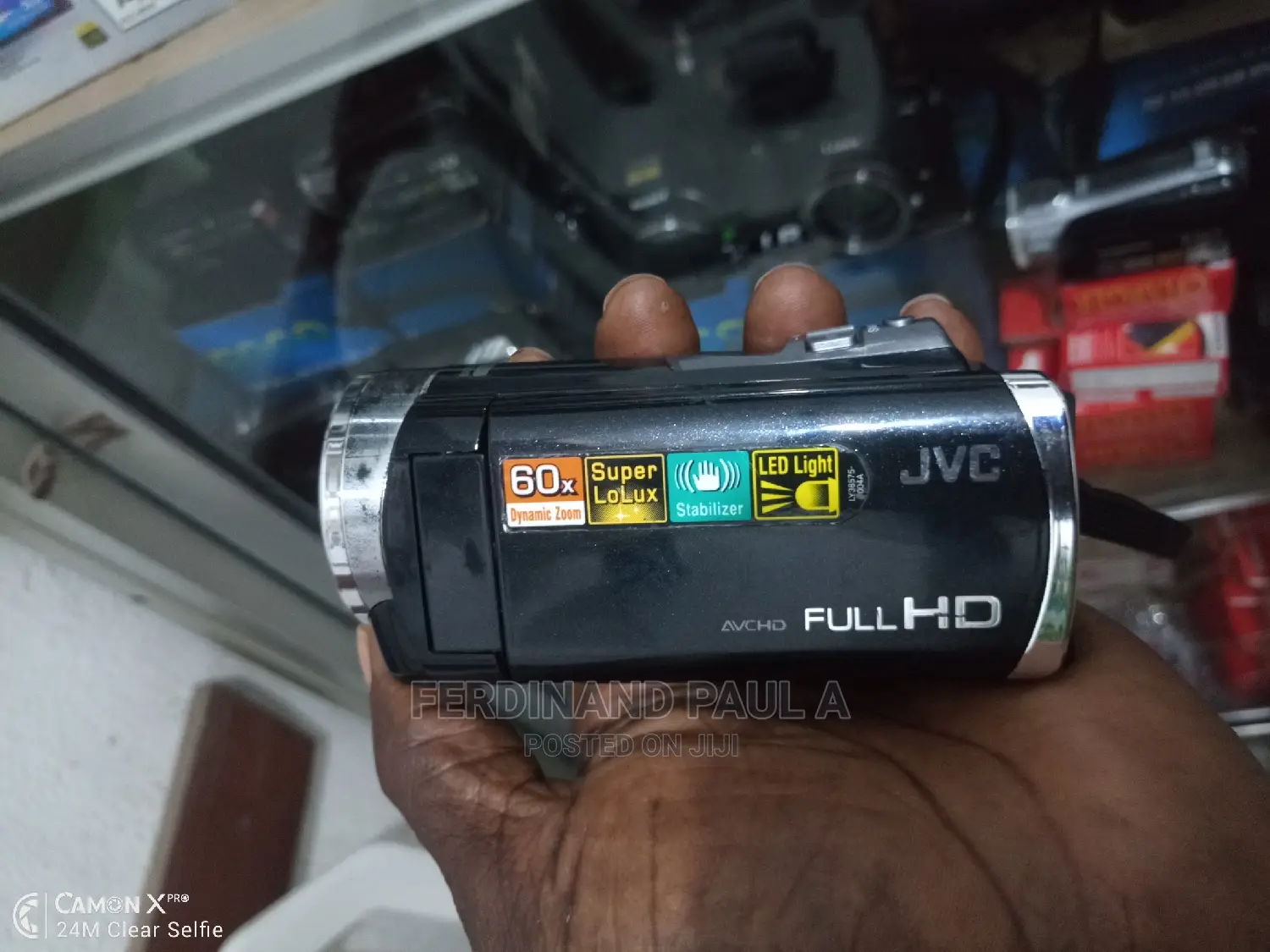 JVC Camcorder External Memory Card SD