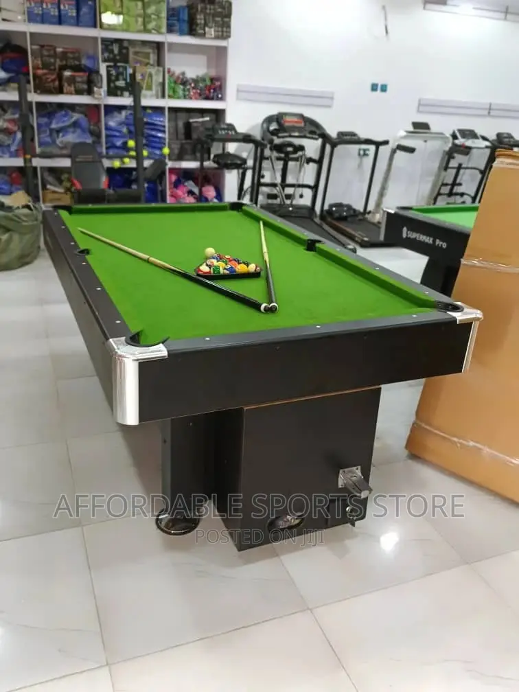7ft Brand New Foreign Coin Snooker Table With Accessories