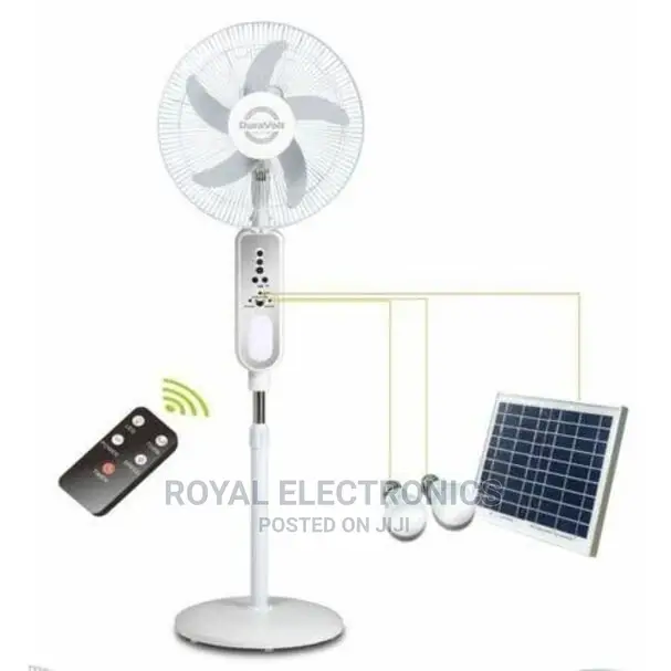 Just Released Duravolt 16" Rechargeable Fan
