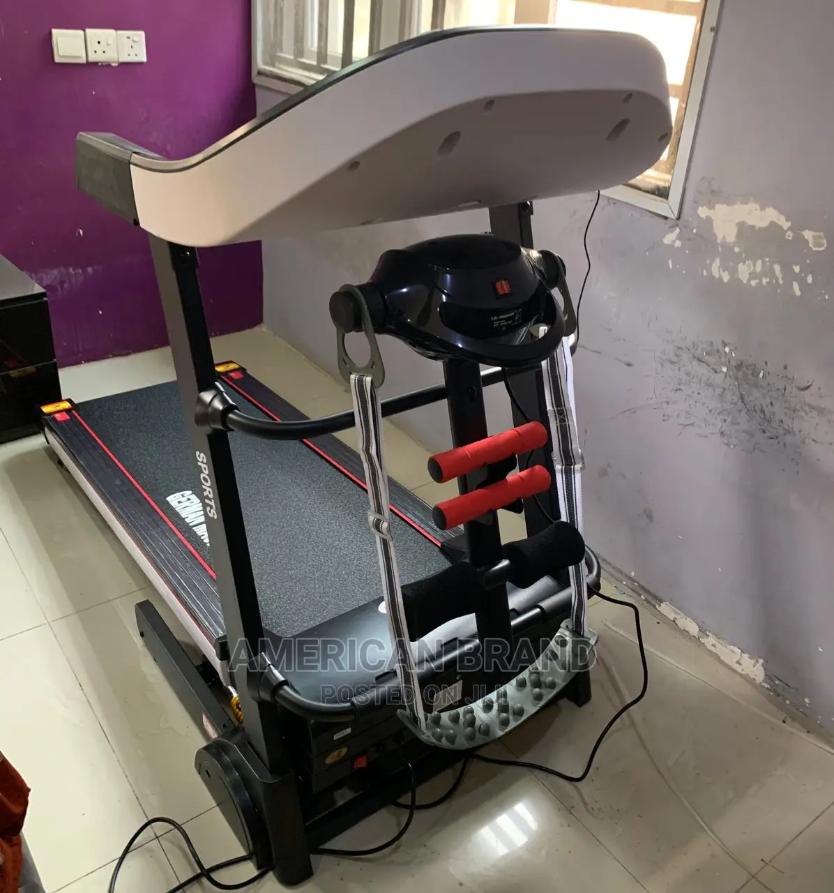 2.5HP German Machine Electrical Motorized Treadmill