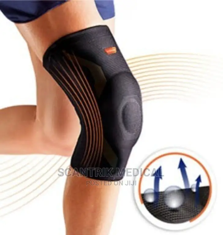 Elastic Knee Brace With Silicone Ring