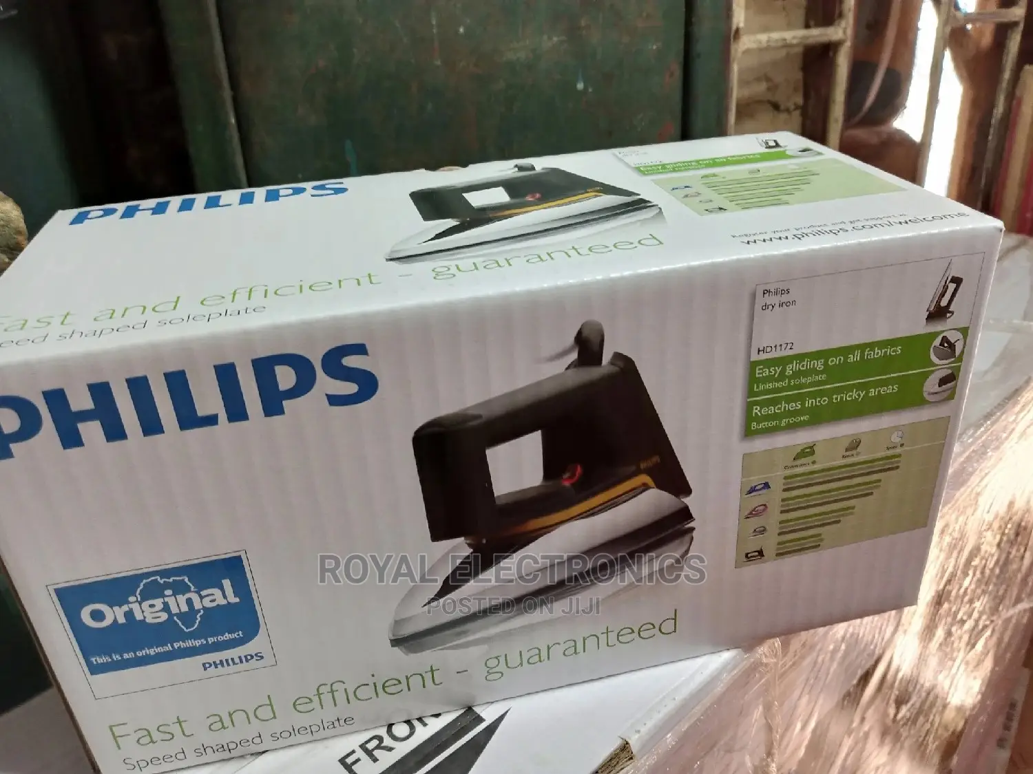 Powerful Philips Dry Iron - (HD1172)
