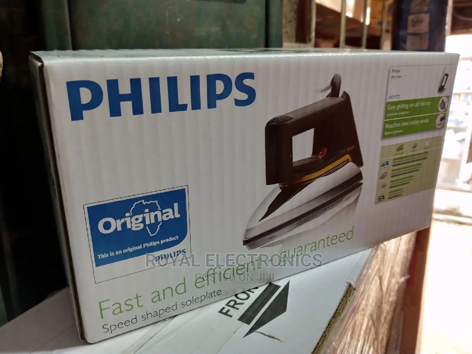 Powerful Philips Dry Iron - (HD1172)