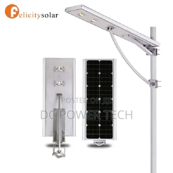100w All in One Street Light With Camera