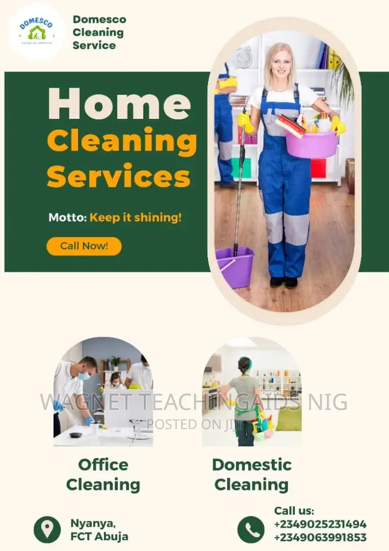 Office and Home Cleaning Services in Abuja