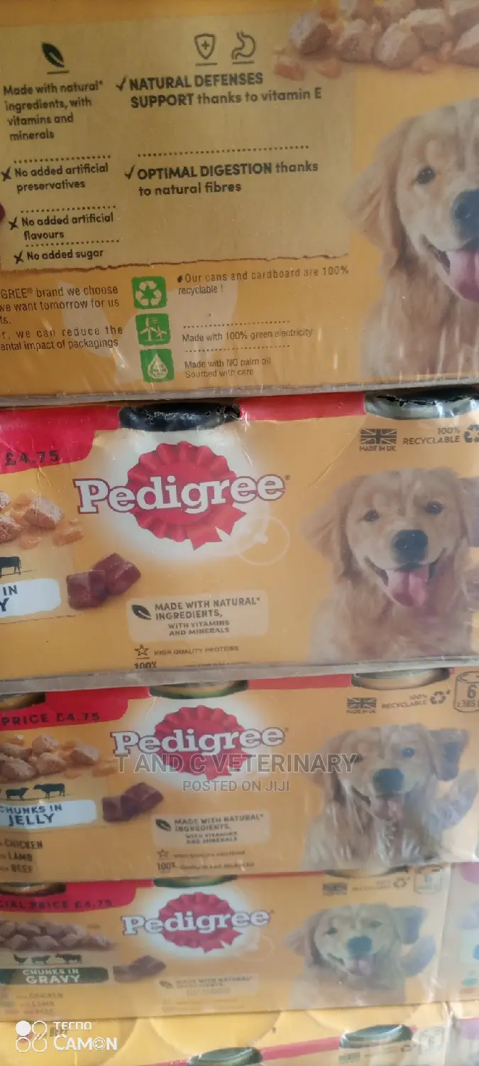 Pedigree Adult Can Wet Food 24cans
