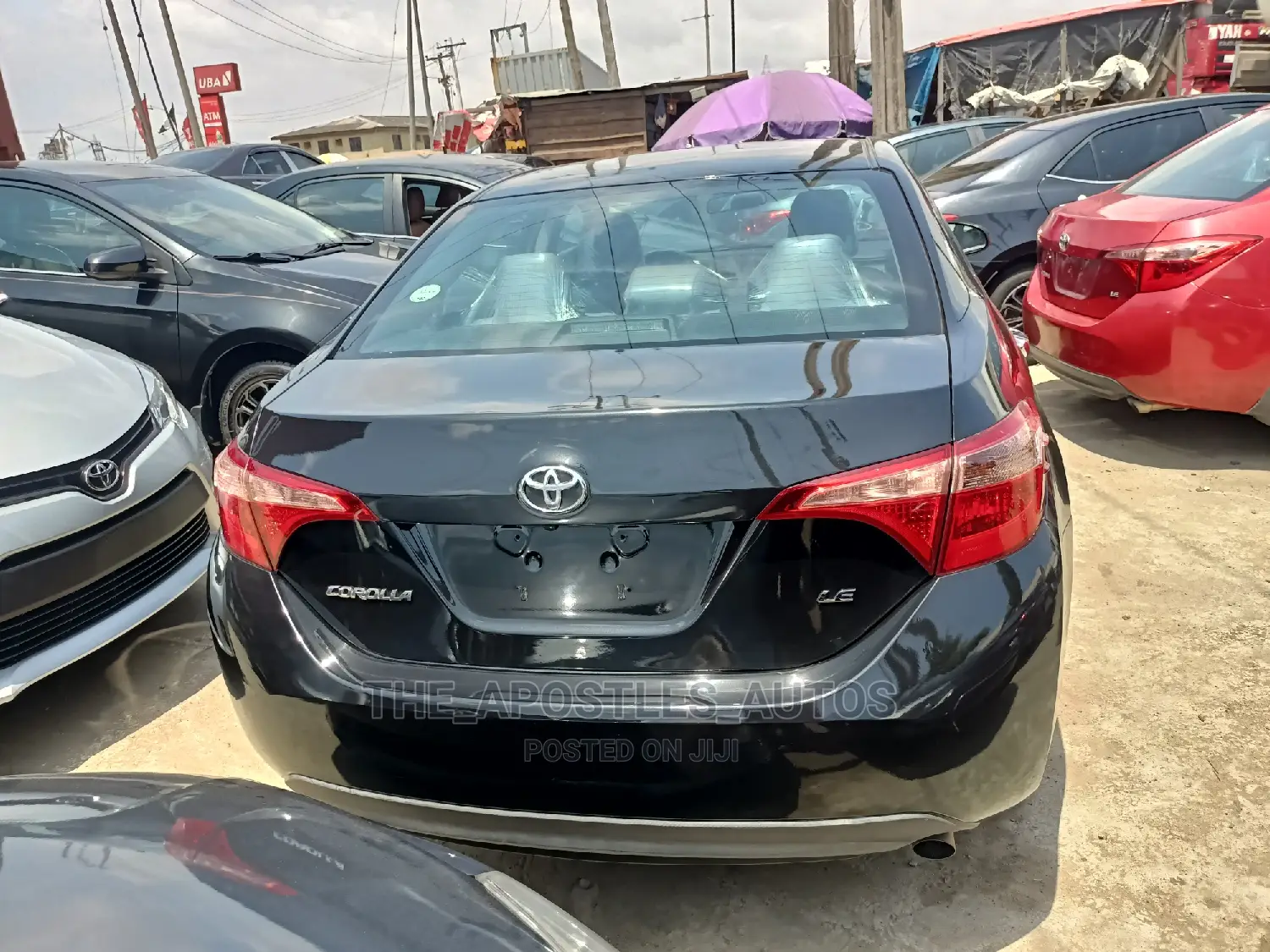 Toyota Corolla LE (1.8L 4cyl 2A) 2018 Black