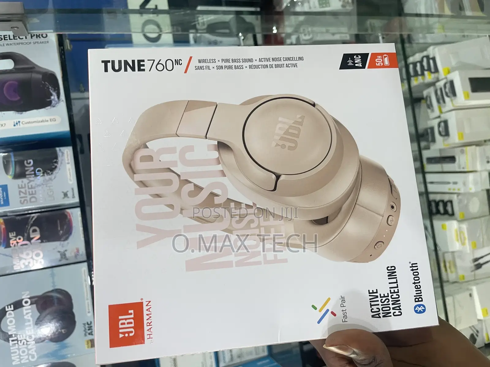 Jbl Tune 760nc Wireless Over-ear Anc Bluetooth