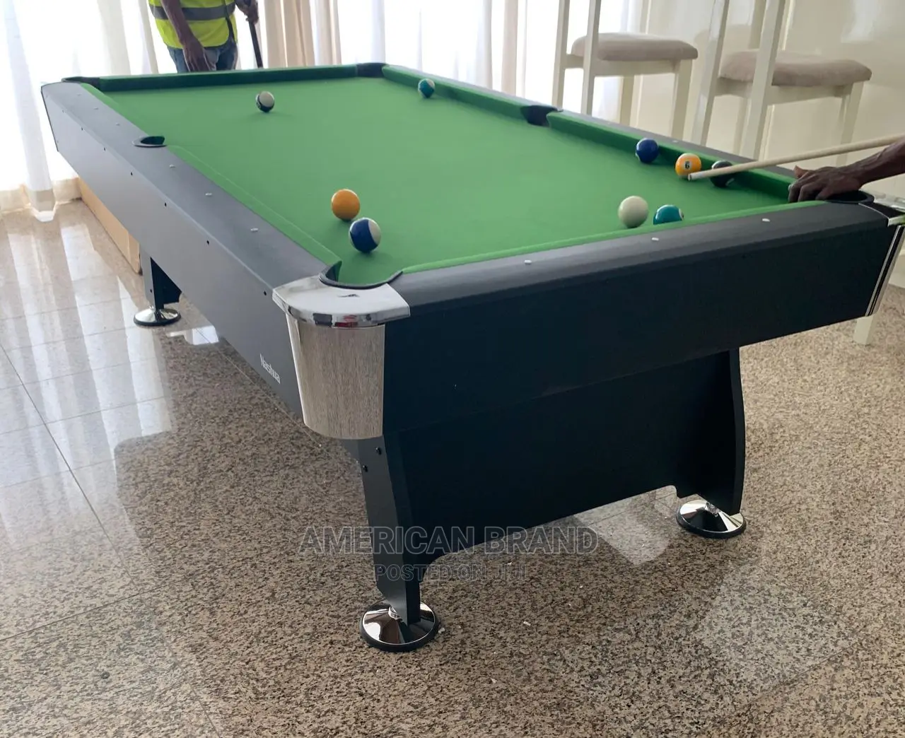 8/7 Feet Original American Fitness Imported Standard Snooker
