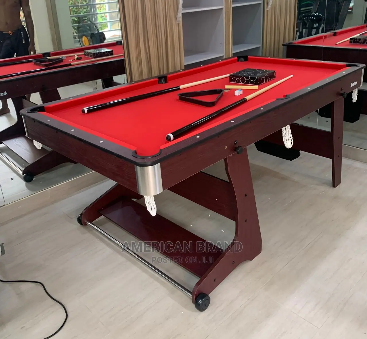 Nashua Home or Business Use, Foldable Snooker Pool Table