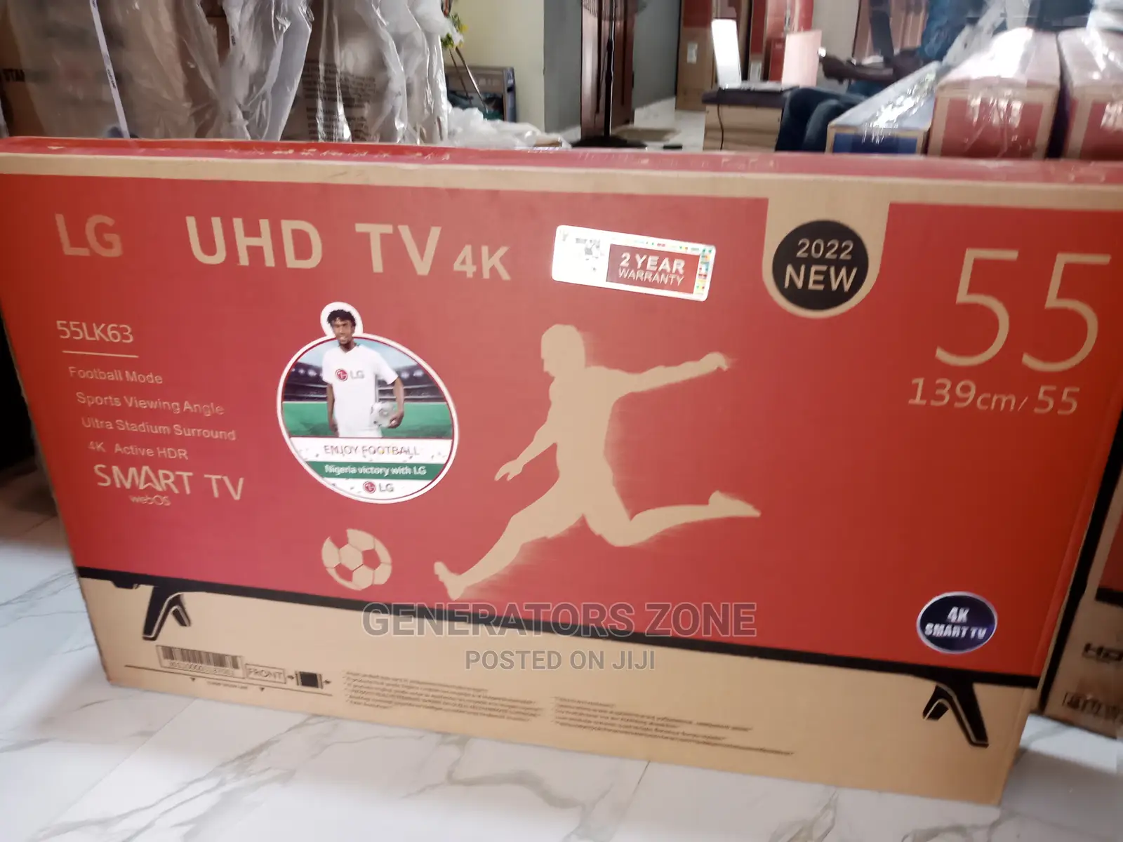 55'' Smart LG TV Brand New + Youtube and Netflix