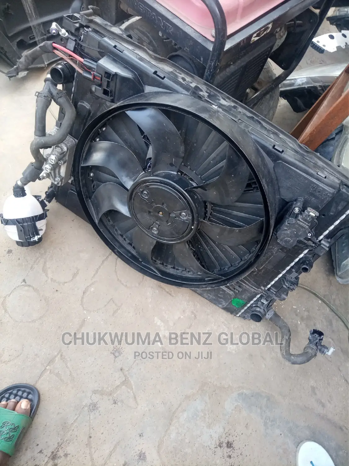 Complete Fan and Radiator and Condise Complete